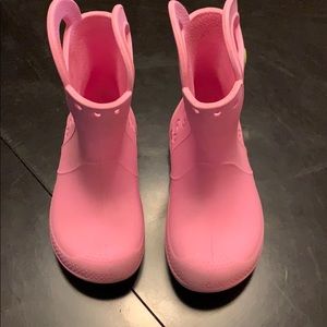 Size 10 Crocs Rainboot